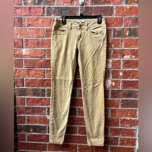 Cabi Womens 2 Camel Tan Skinny Jeans